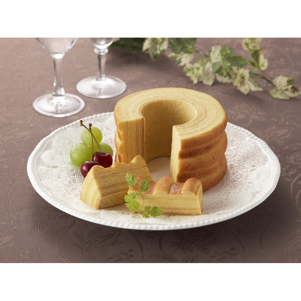 世界最優秀ソムリエ田崎真也 プレミアムバウムクーヘン 340g｜うさ