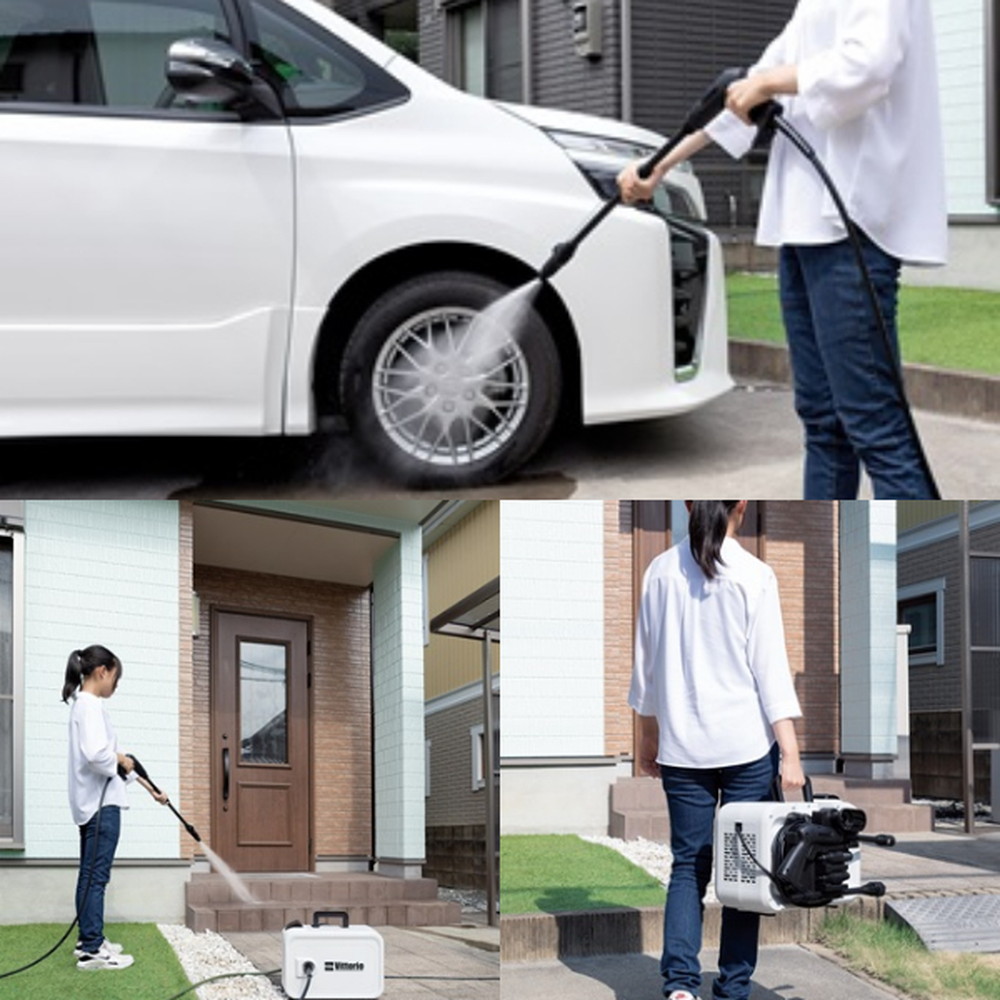 蔵王産業 高圧洗浄機 静音(サイレント)タイプ 家庭用 ZS-705-10｜うさ