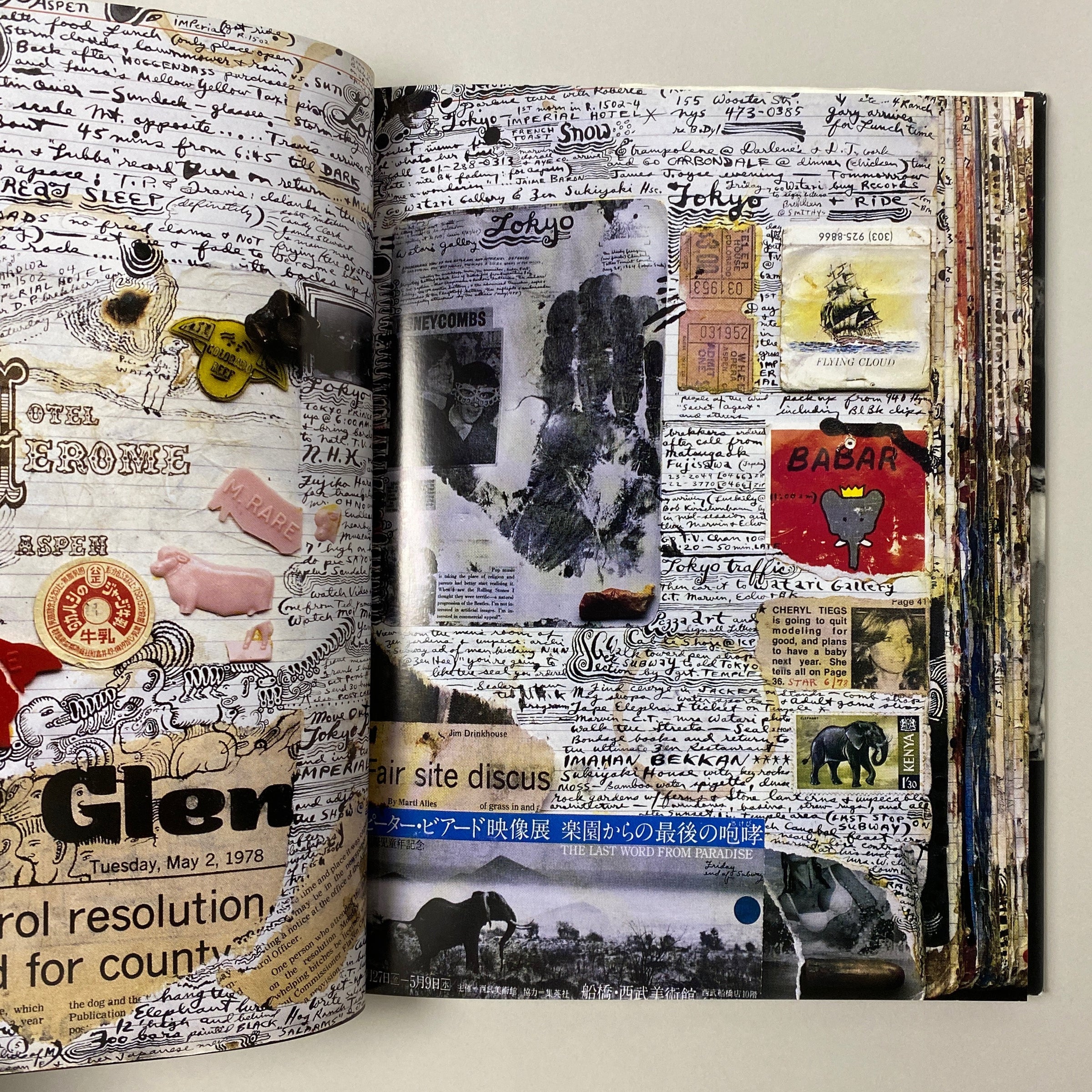 Diary｜Peter Beard ピーター・ビアード | コ本や ONLINE SHOP