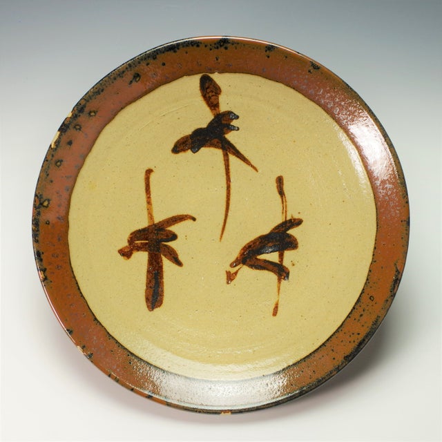 民藝/濱田庄司/黍絵饅頭皿/5点セット/ 工場 民藝/濱田庄司/黍絵饅頭皿