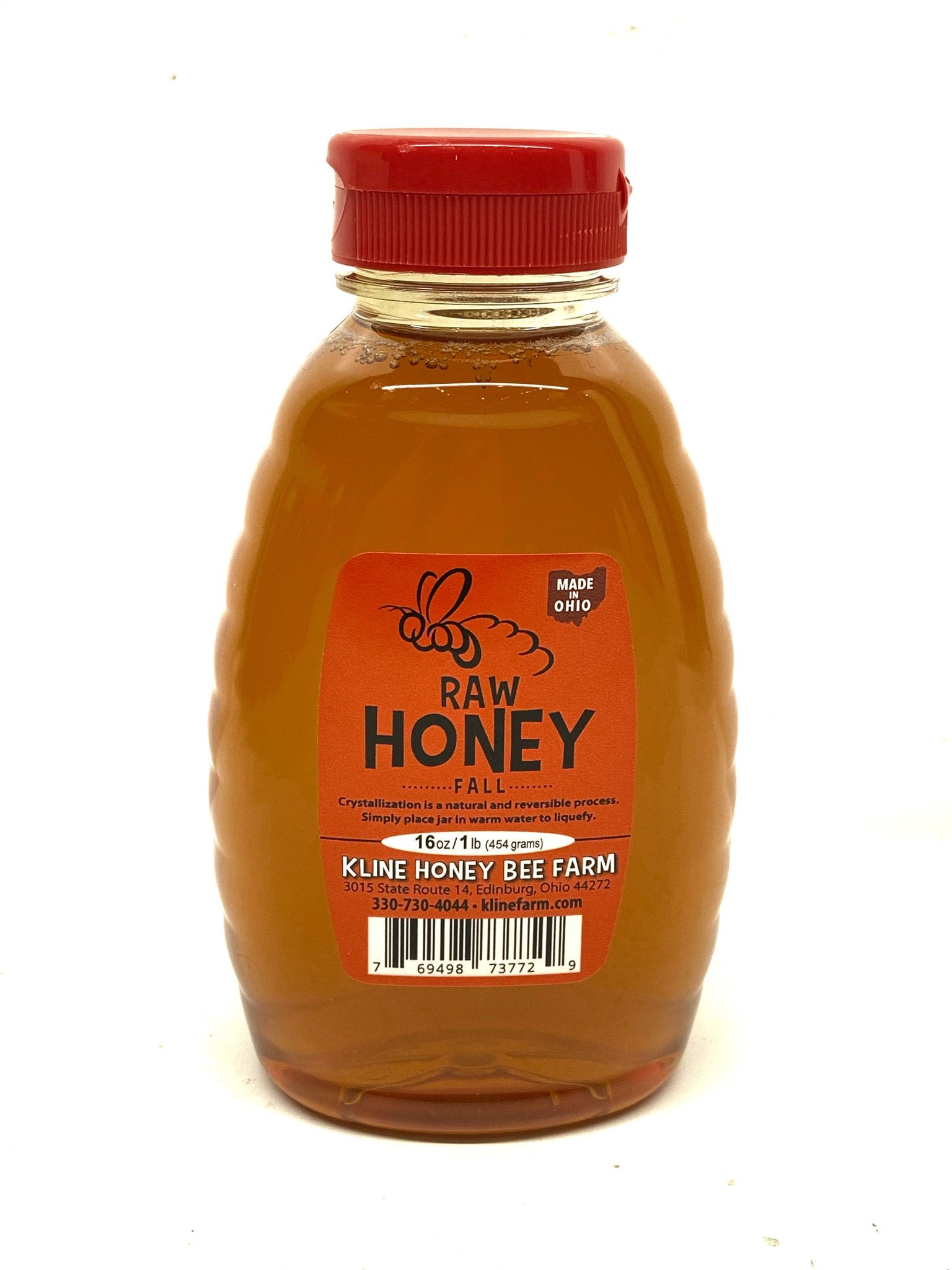 1 lb Assorted Honey | Kline Honey Bee