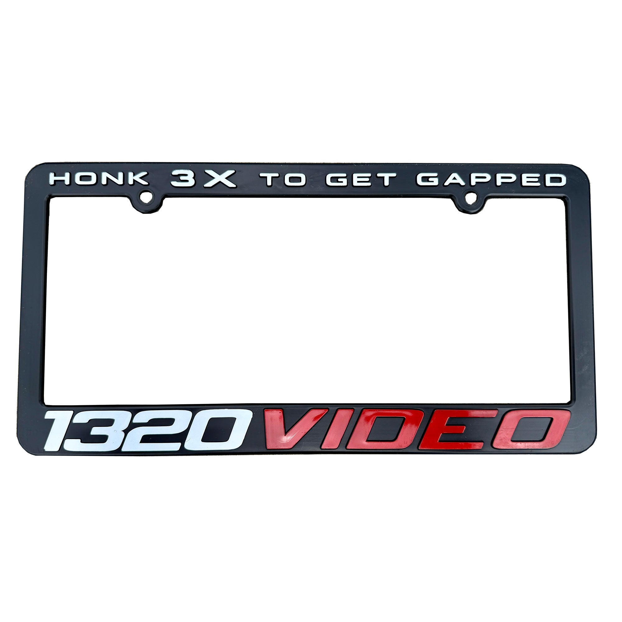 1320Video Honk 3X License Plate Frame