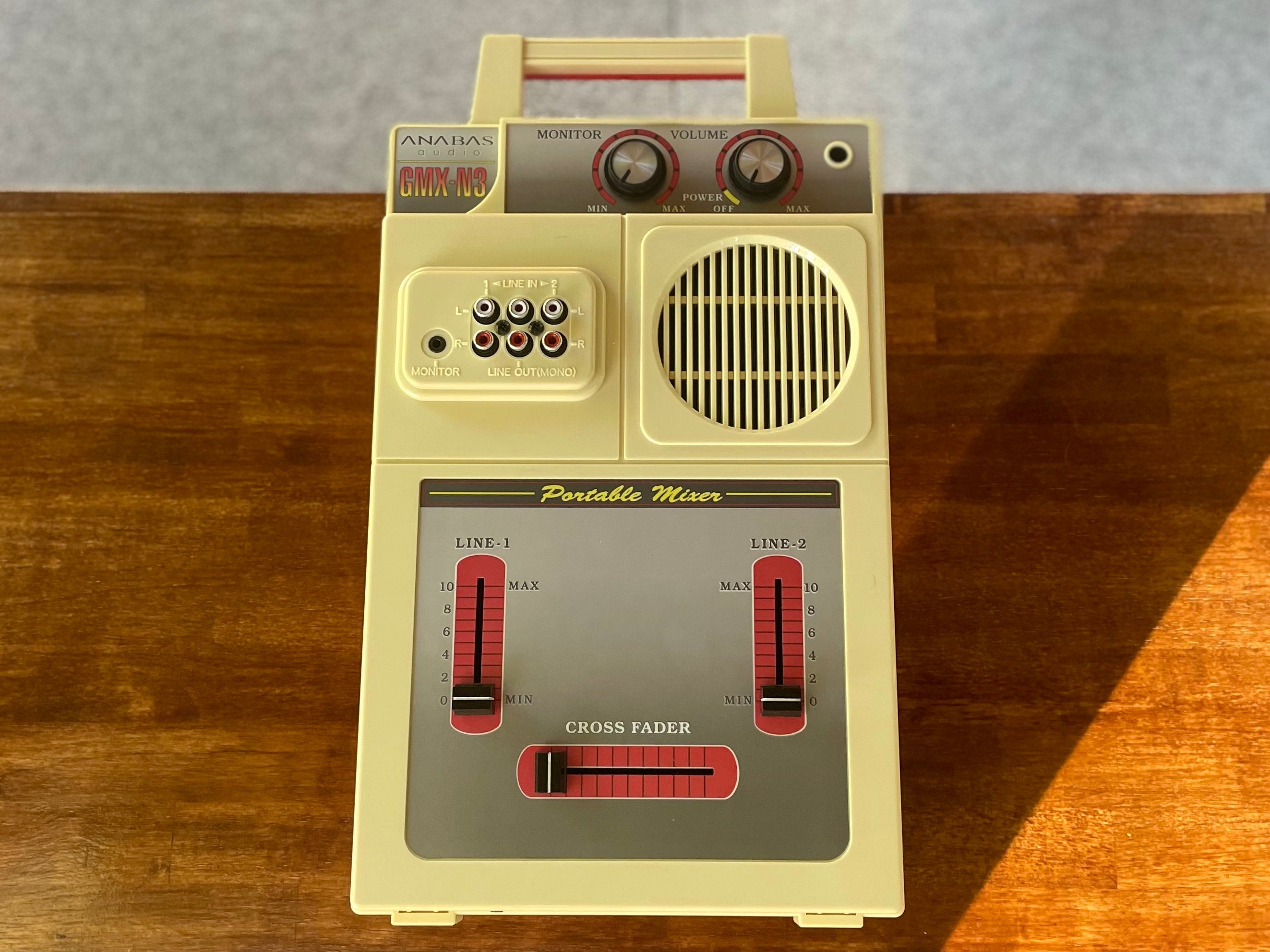 ポータブルDJミキサー GMX-N3【復刻版】 | HAMMOCS vanlife&outdoor