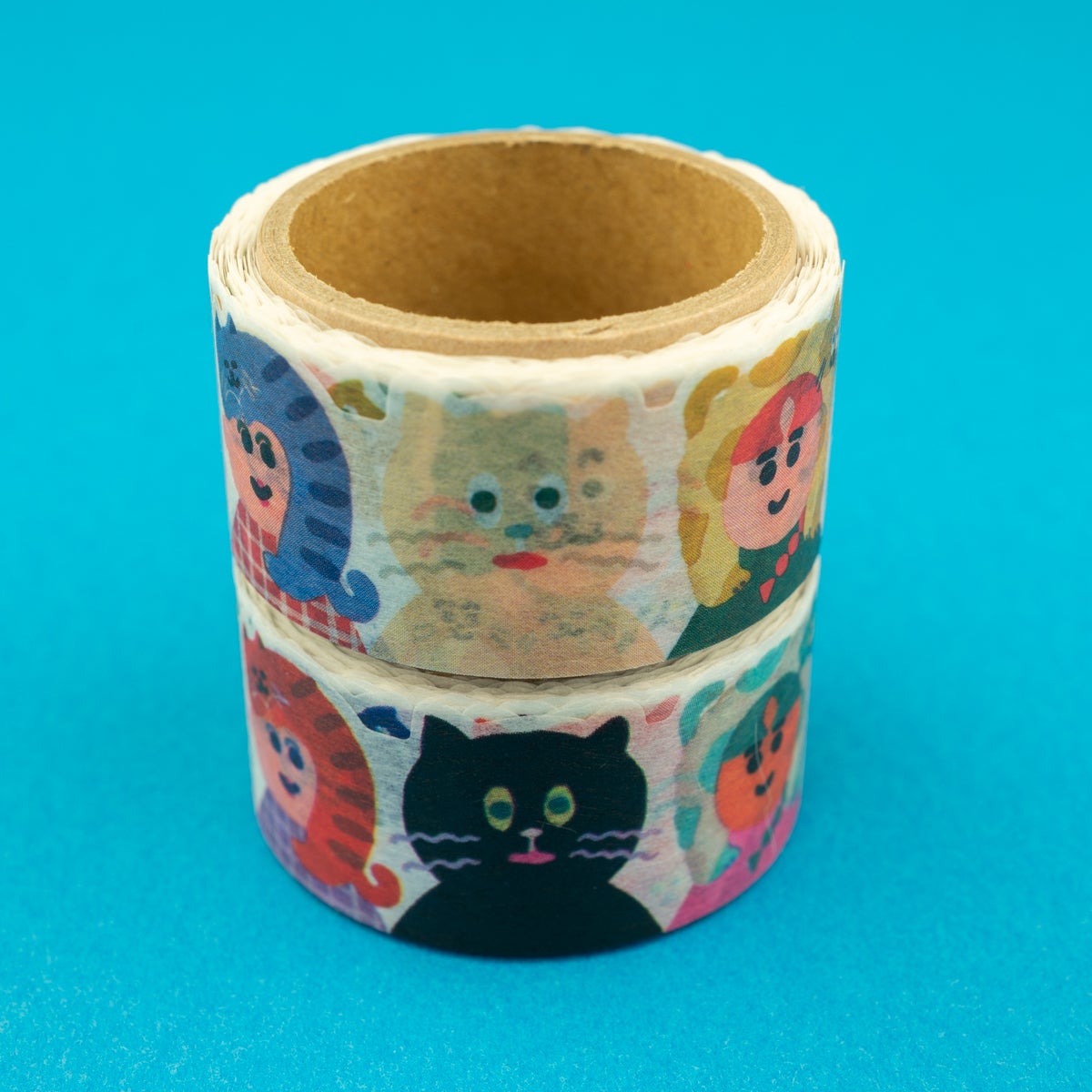 マスキングテープ katanuki ねこ Cat life | AIUEO