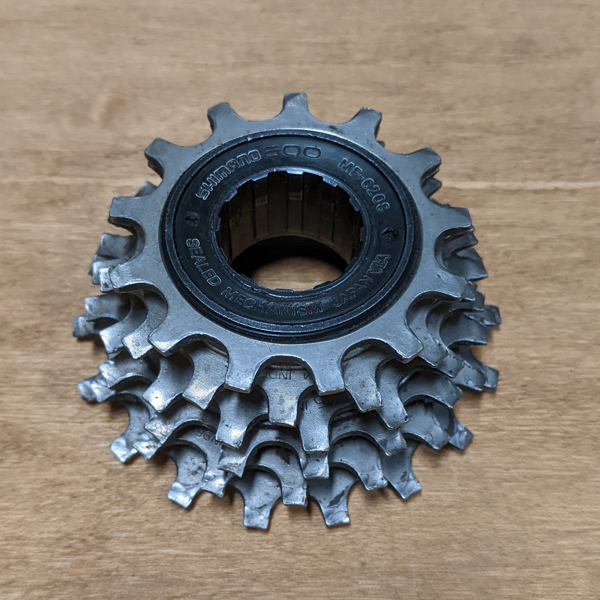 Shimano 600 MF-6208 6-speed Freewheel | Salty Dog Cyclery