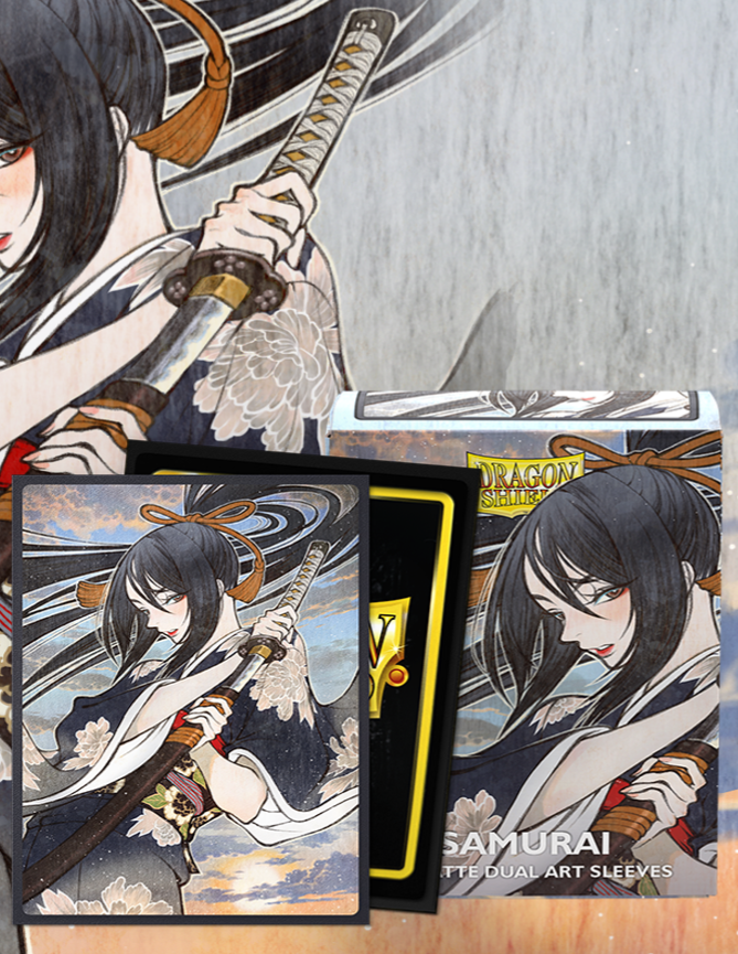 AT-16153 Samurai - Standard size - Matte 100 ドラゴンシールド