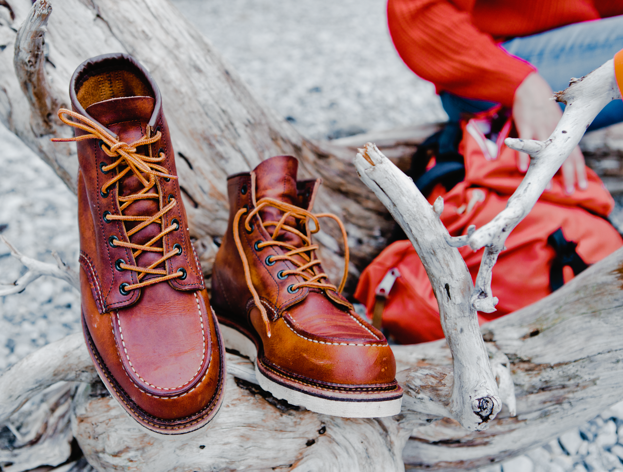 REDWING 1907 Classic Moc Toe Copper Rough & Tough | Wild West