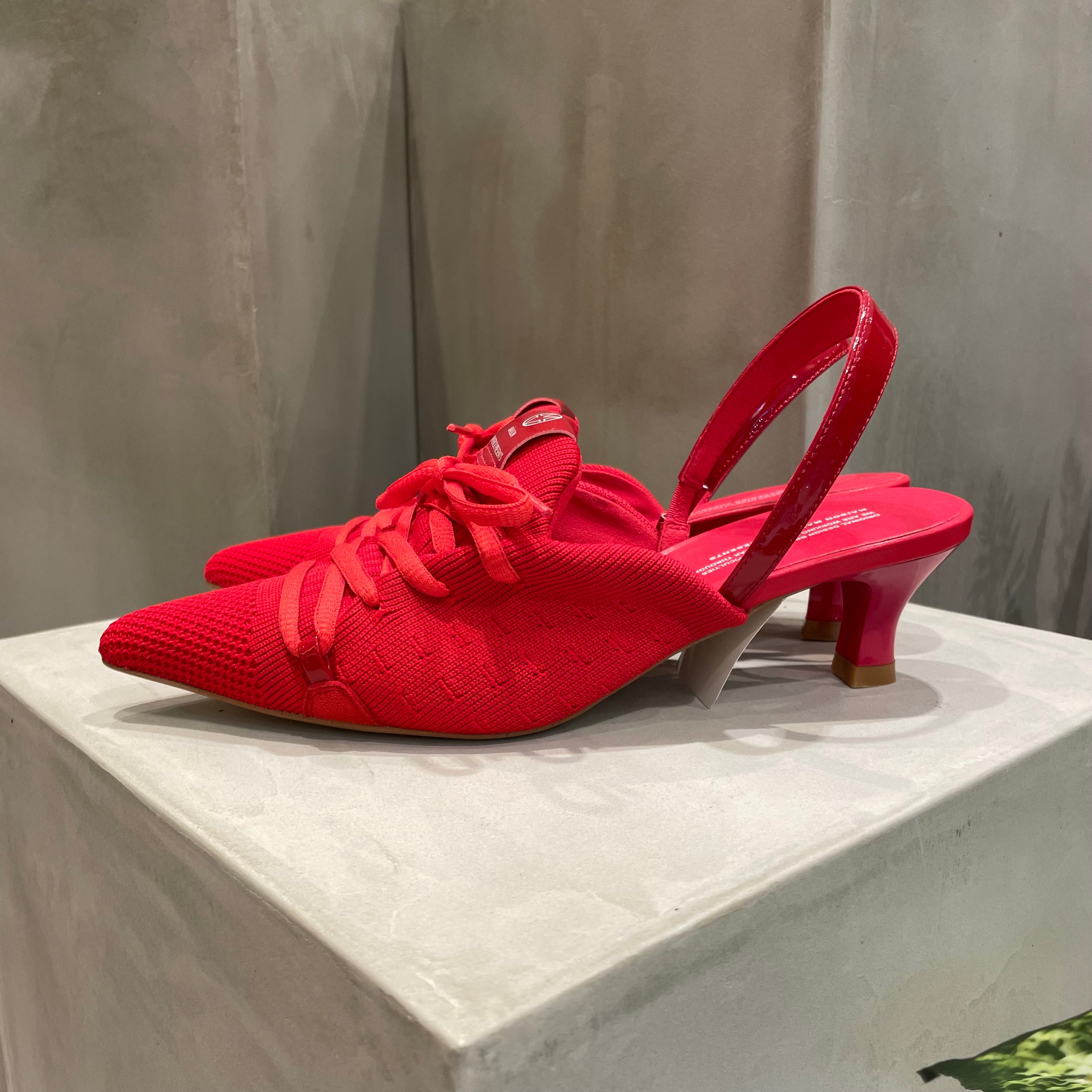 MAISON MAVERICK PRESENTS/ニットレースアップミュール – irohaya