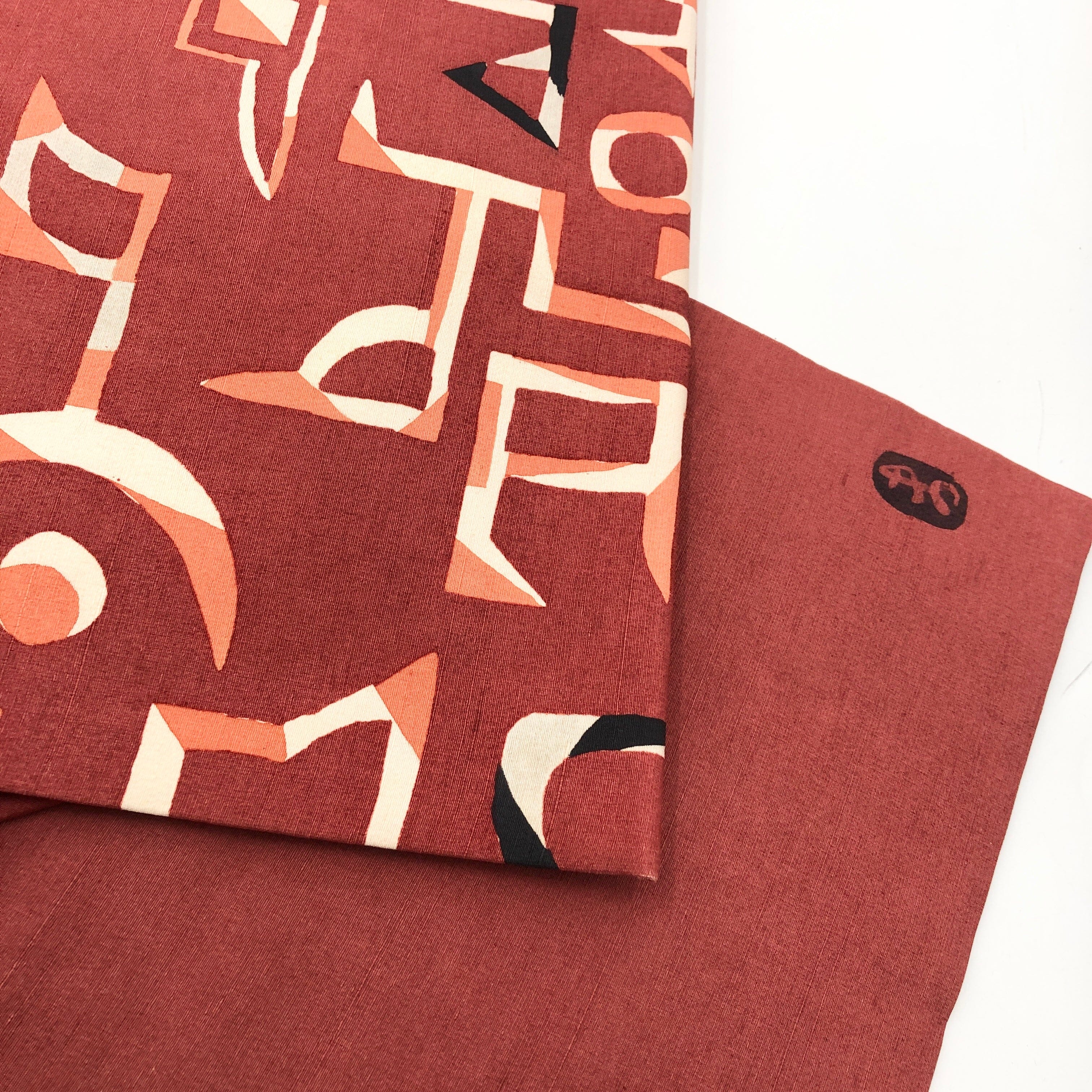 used 型染め 名古屋帯 OB2300007 – 一六八堂 irohado