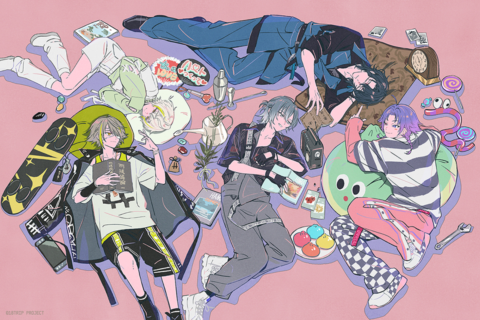 カセットテープ『18TRIP Cassette #05 'HAMA Nice Trip' -L4mps-』およ