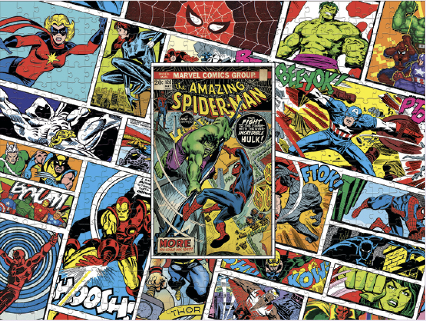 Prime3D 42507 COLLECTR Marvel Comic Book Spiderman 416pc 24x18