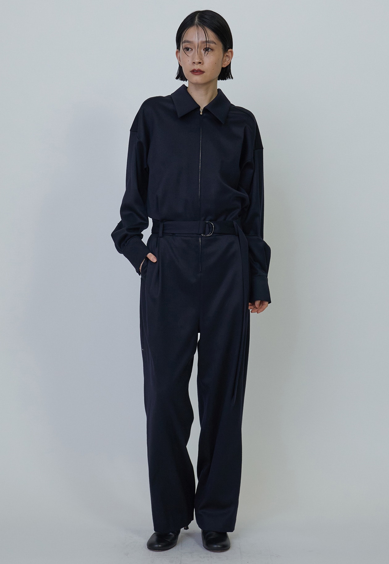 ウールサテンジャンプスーツ】｜1er Arrondissement（プルミエ アロン