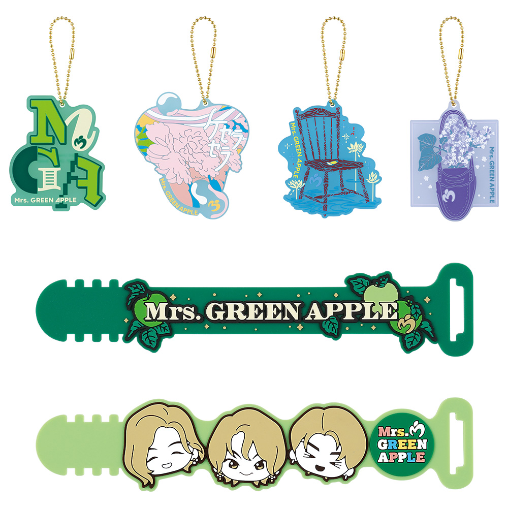 Mrs. GREEN APPLE JAM'Sくじ メメル キーホルダー+31点 Mrs. GREEN