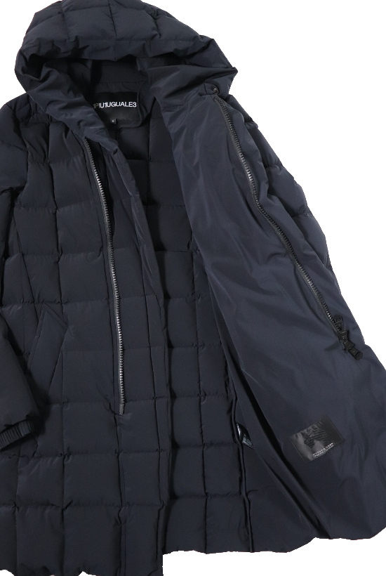 WRAP HOOD - 4WAY STRETCH DOWN - | 1piu1uguale3 Osaka - ウノピゥ