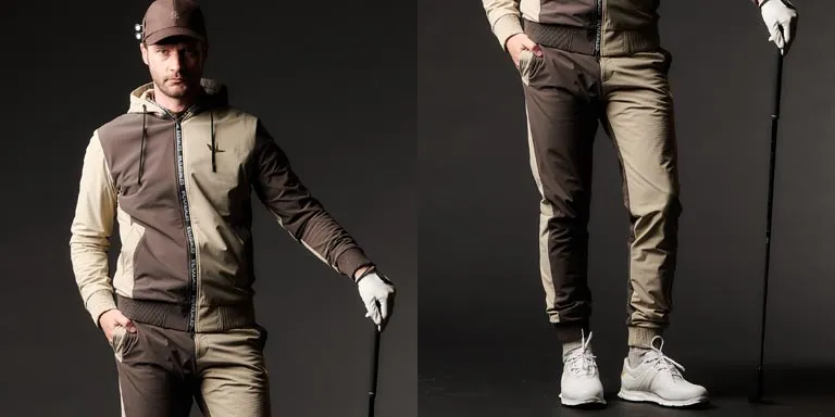 1PIU1UGUALE3 GOLF メンズ セットアップは上品なデザインと機能性も