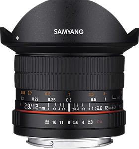 Samyang 12mm F2.8 ED AS NCS Fisheye / Rokinon 12mm F2.8 ED AS NCS