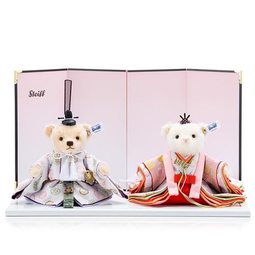 雛人形 シュタイフ 日本限定テディベアひな人形 Steiff｜出産祝い