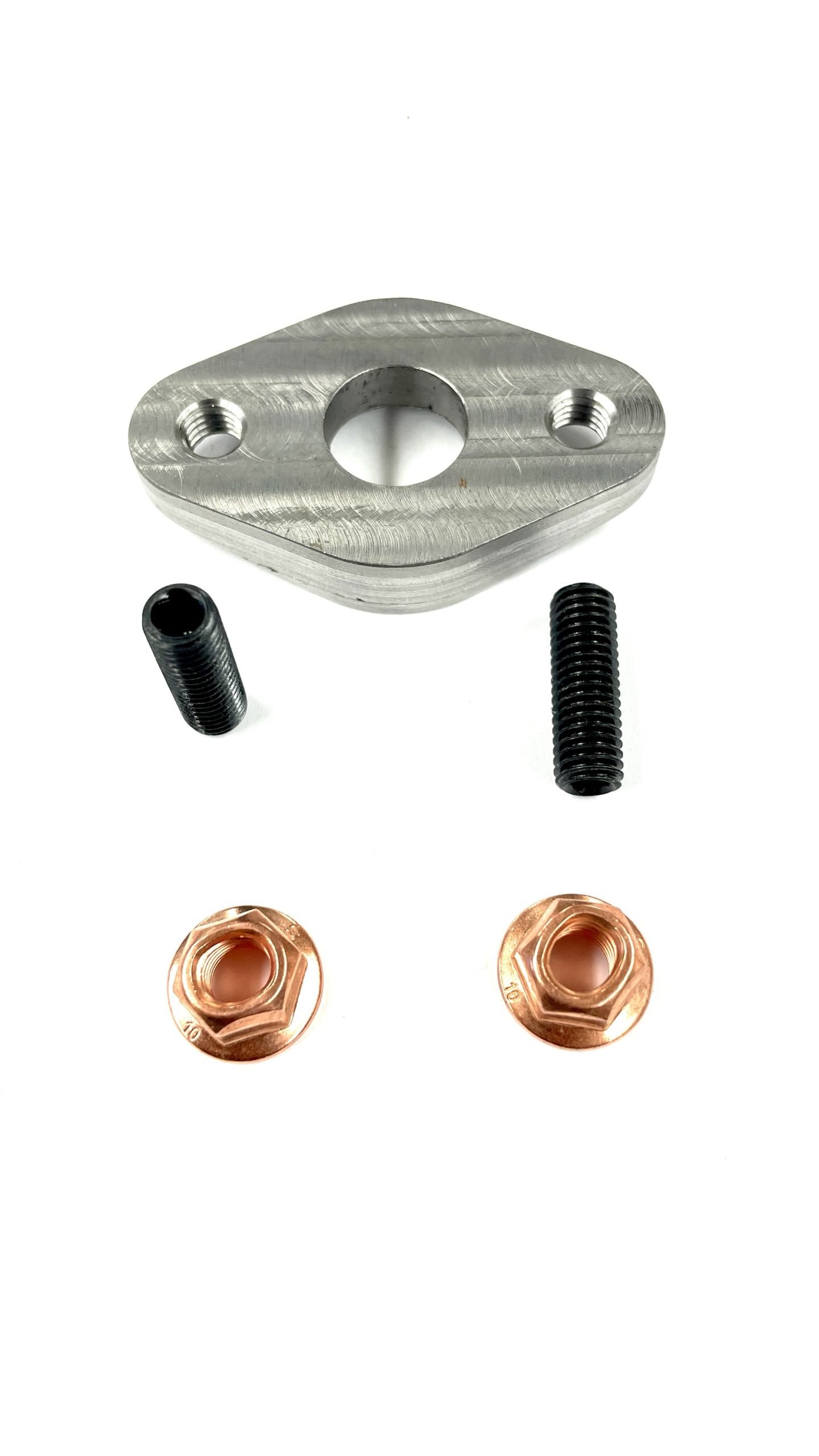 2 Bolt Coped Oxygen Sensor Flange - Yota1 Performance, Inc.