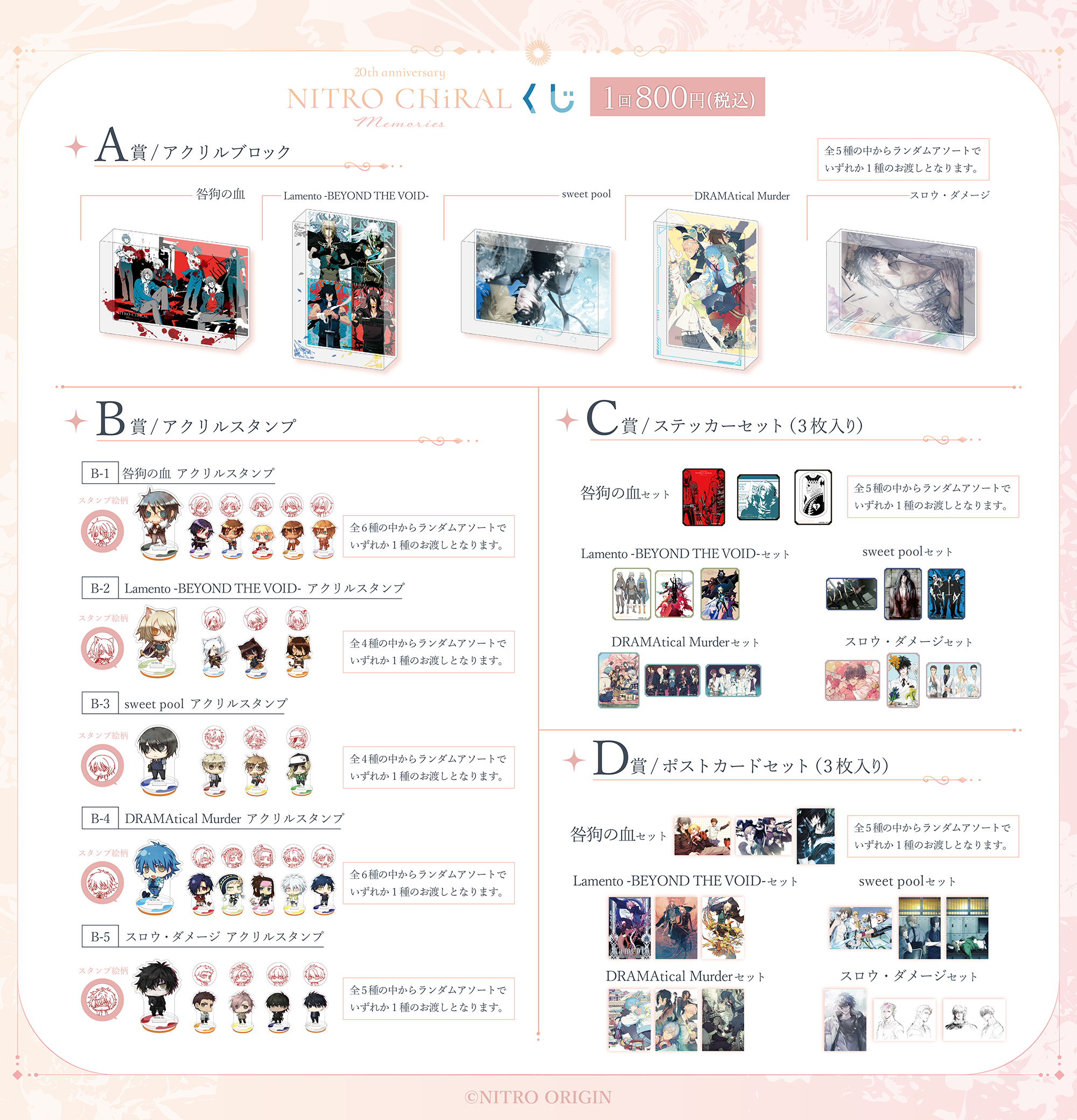 Goods | 20th anniversary NITRO CHiRAL Memories