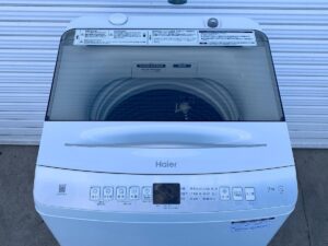 茨城県ひたちなか市高場にてHaierの全自動電気洗濯機のJW-U70LKを出張