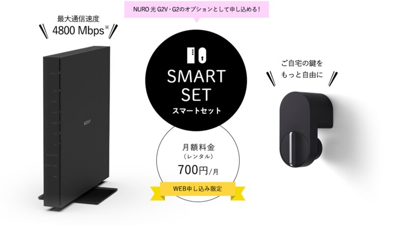 NURO 光でSONYブランドのWi-Fi 6/2.5GbE/WPA3対応ONU一体型ルーターが