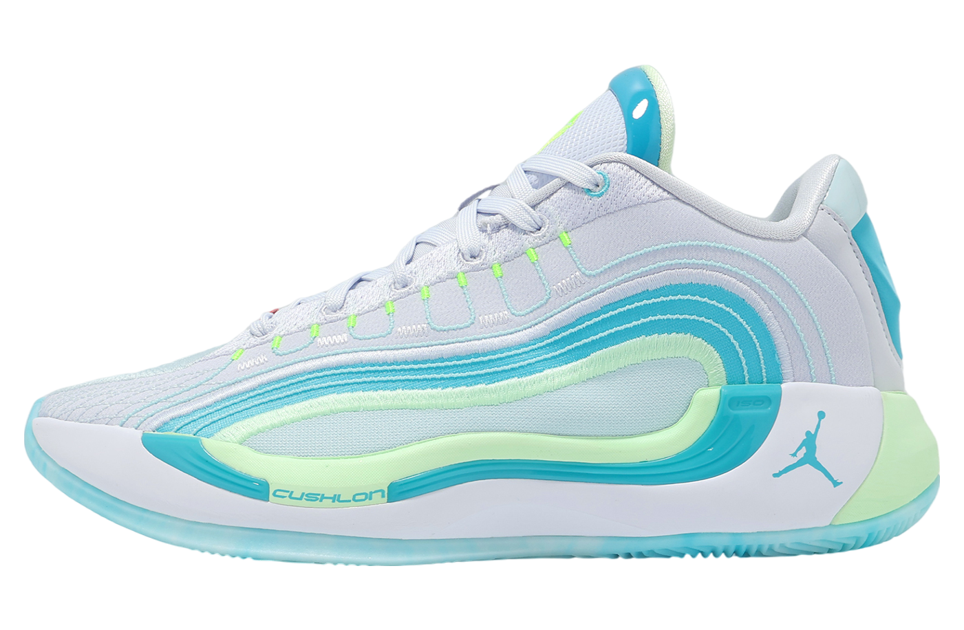 Jordan Luka 4 PF Football Grey / Laser Blue Copa - Jun 2025