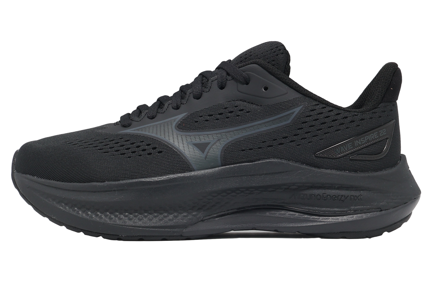 Mizuno Wave Inspire 22 Super Wide Black - Jan 2026 - J1GC264506