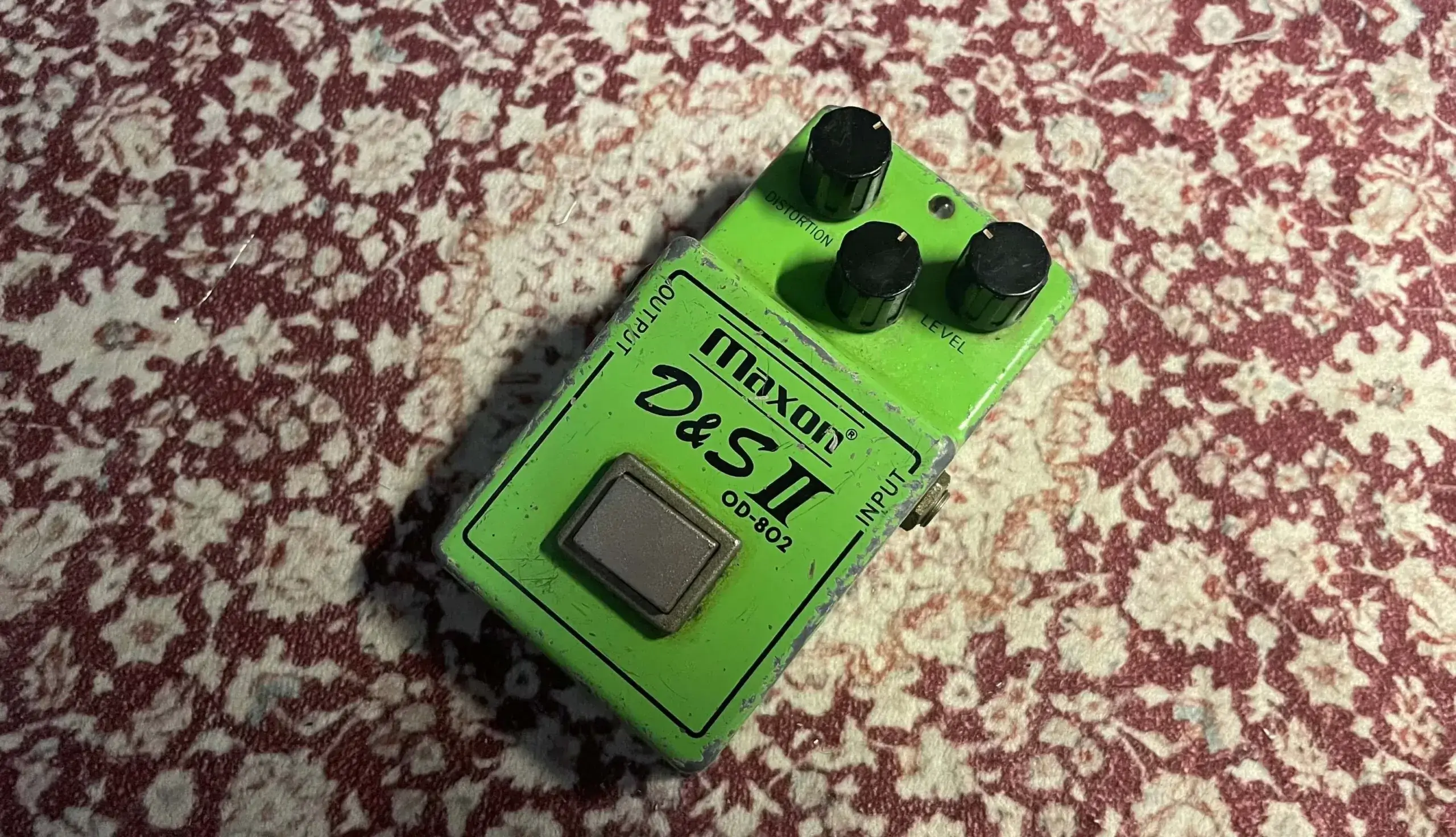 Maxon D&S Ⅱ OD-802｜TSと似た回路を持つSD-9の原型ヴィンテージ