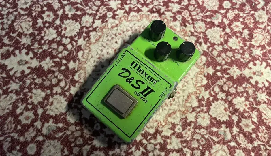 Maxon D&S Ⅱ OD-802｜TSと似た回路を持つSD-9の原型ヴィンテージ