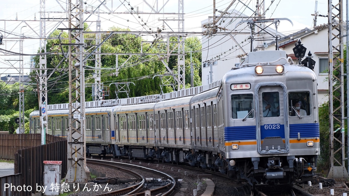 南海】6000系6023F+6300系6334F千代田工場出場試運転 |2nd-train鉄道