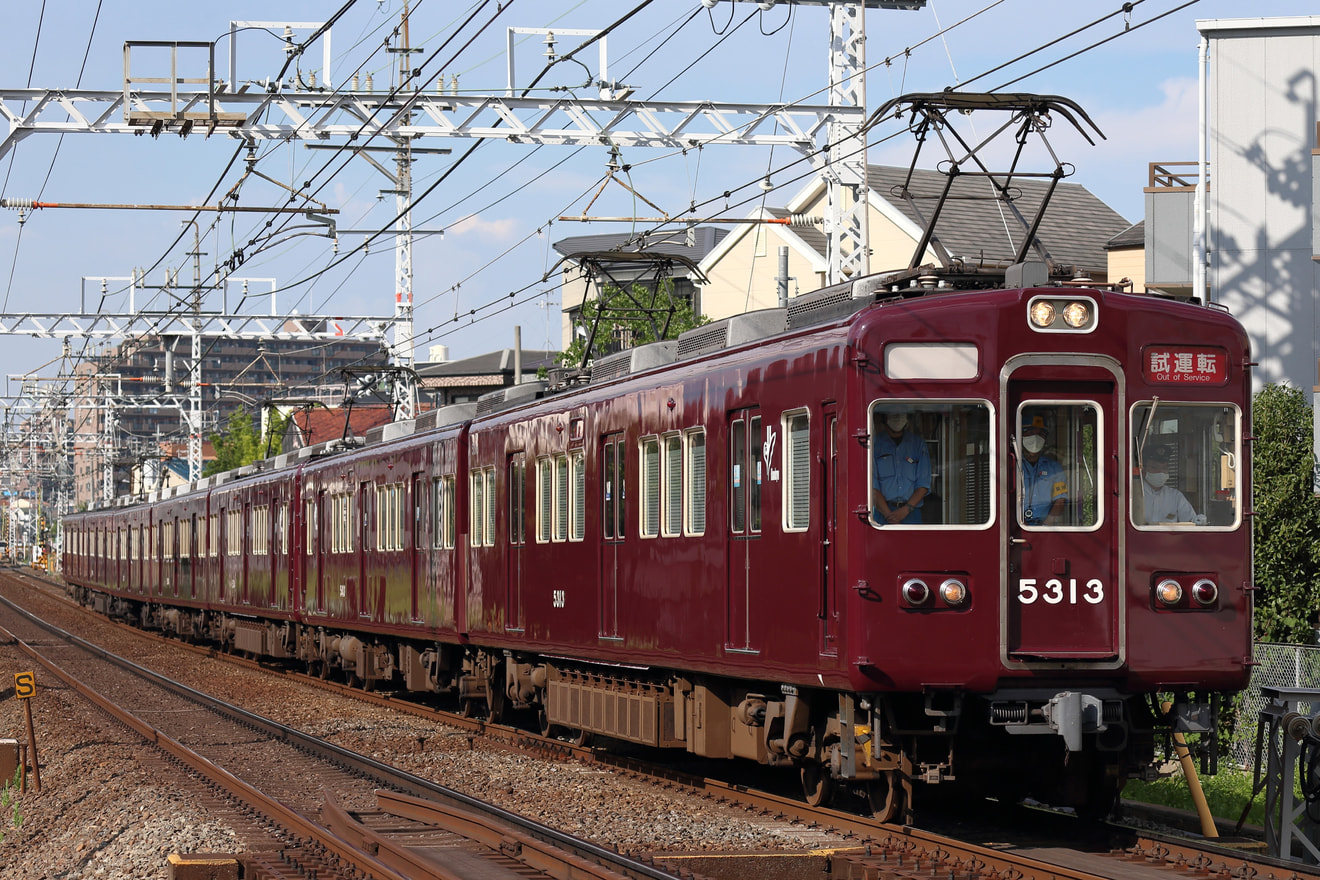 阪急】5300系5313Fが7連化に伴う試運転を実施 |2nd-train鉄道ニュース