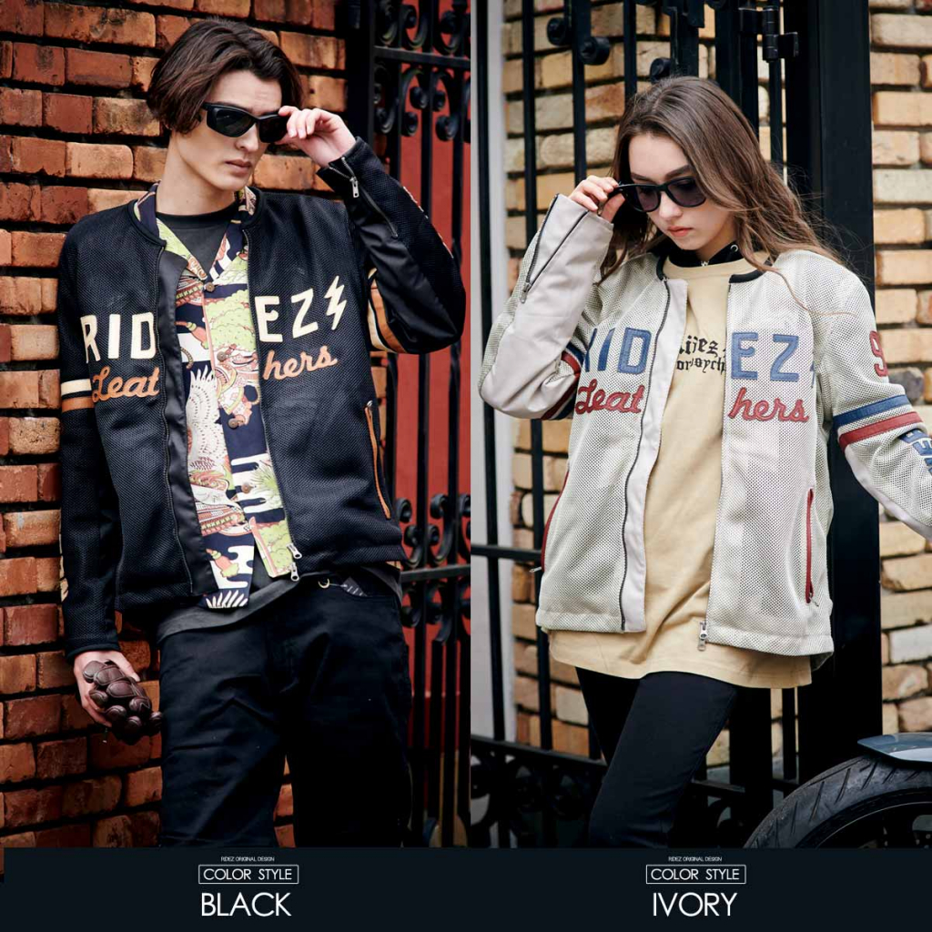 RIDEZ : RLSJ15 PISTON KNOCKER 通気性抜群メッシュジャケット | 2