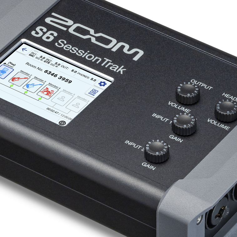 レンタル] ズーム S6 SessionTrak リモートセッション・ユニット