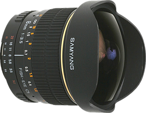 Samyang 8mm F3.5 Aspherical IF MC Fisheye / Rokinon 8mm F3.5