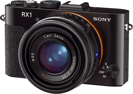 Sony reveals DSC-RX1 full-frame camera with fixed Zeiss T* 35mm F2