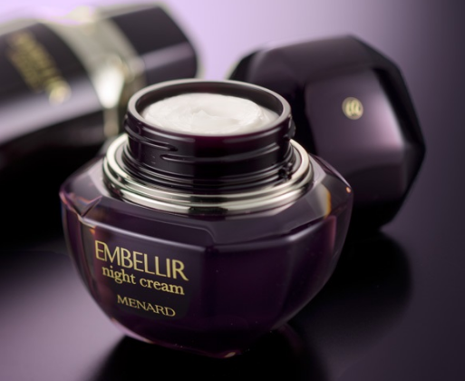 Nourishing emollient night cream for face Embellir,35 g, Menard