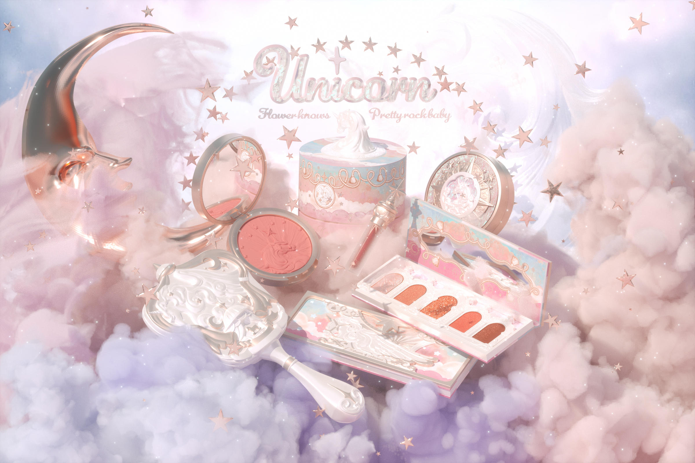 中国コスメ 18点セット Flowerknows ZEESEA 中国コスメ 18点セット