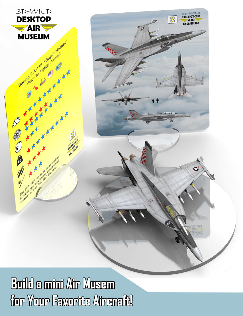 DAM002 1/200 Boeing F/A-18E Super Hornet (pack of 2) – 3D-WILD