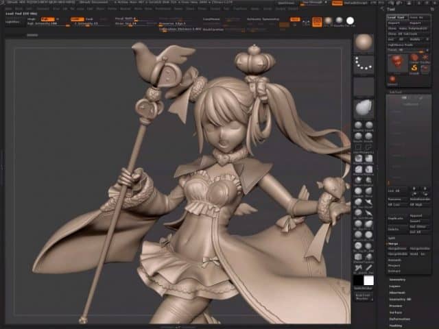 デジタル原型師、榊馨氏著書『ZBrushフィギュア制作の教科書