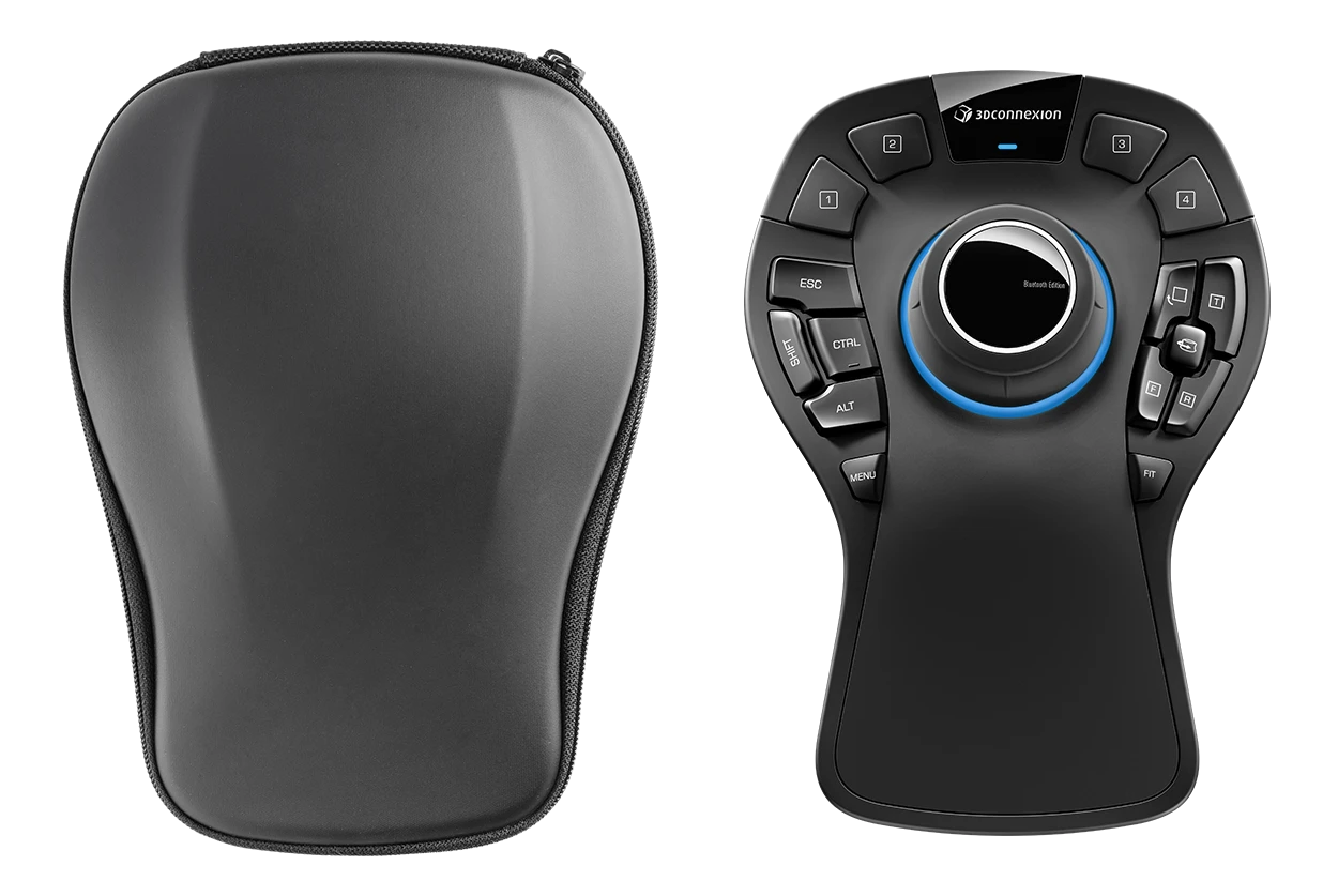 SpaceMouse Pro Wireless: comfort at mobile CAD workplace