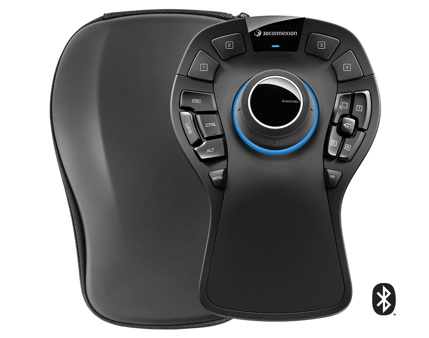 SpaceMouse Pro Wireless: comfort at mobile CAD workplace