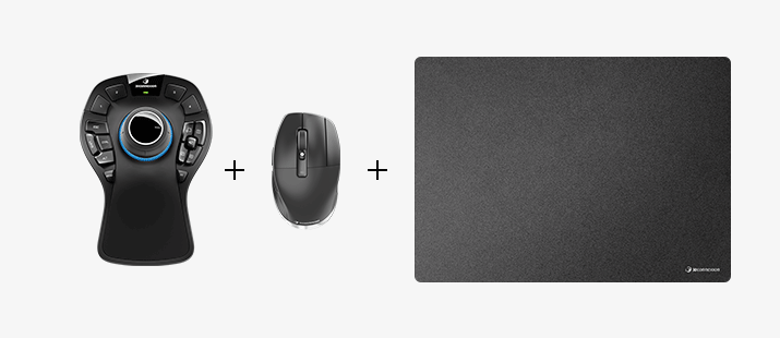 SpaceMouse Enterprise - Fast and Efficient 3D Modeling