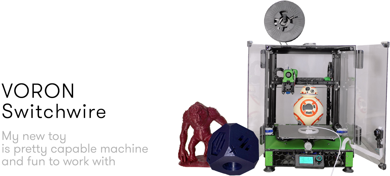 Voron Switchwire - DIY CoreXZ 3d printer - 3D printing blog