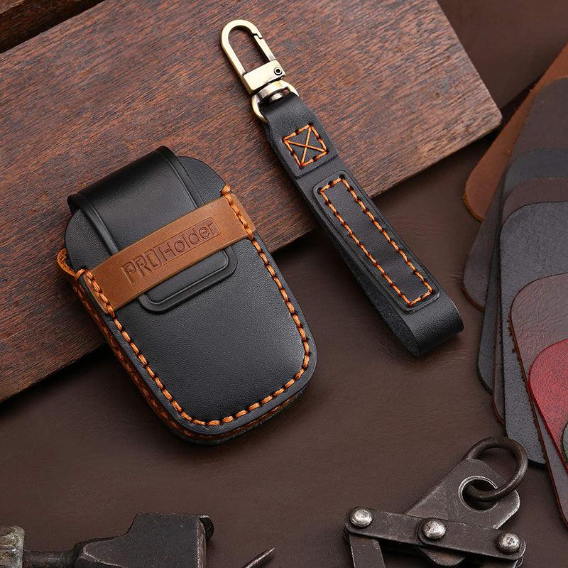 3W Toyota Sienna 2021-2024 4th Key Fob Cover Case Genuine Leather