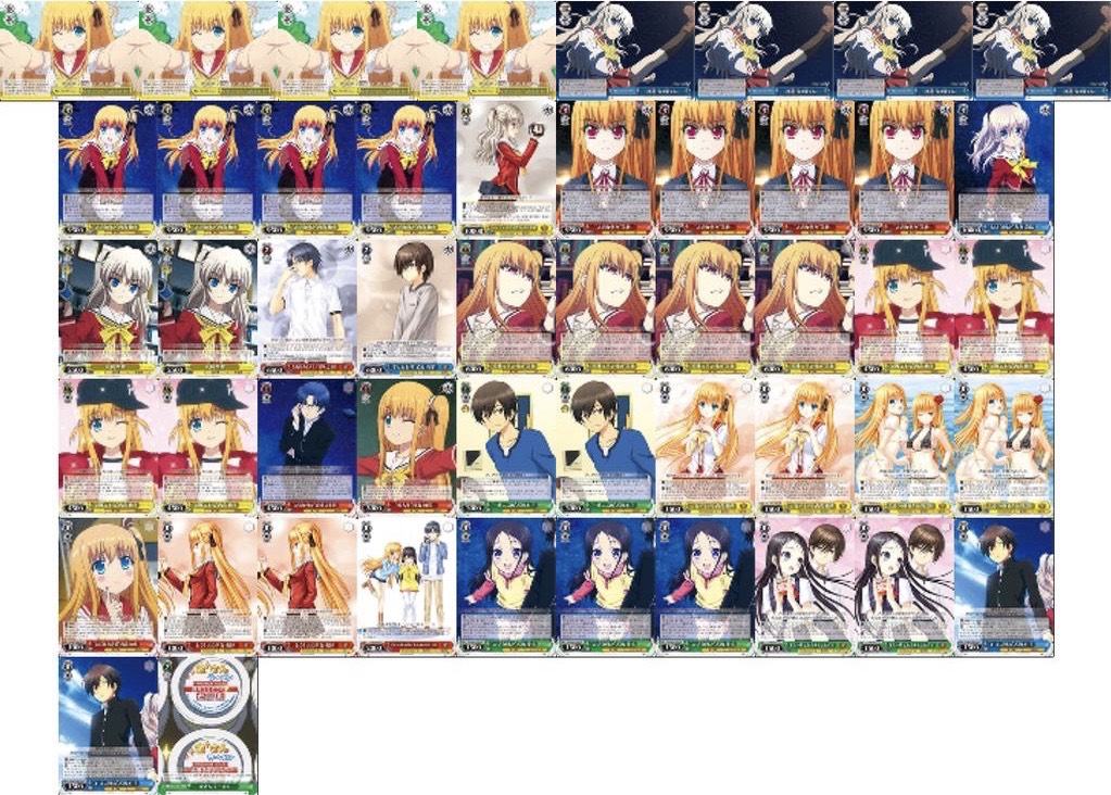 シャーロット デッキ ヴァイスシュヴァルツ Key Charlotte 麻枝准