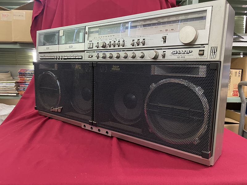 SHARP シャープ GF-999 オーディオ機器 ダブルラジカセ AM FM ジャンク