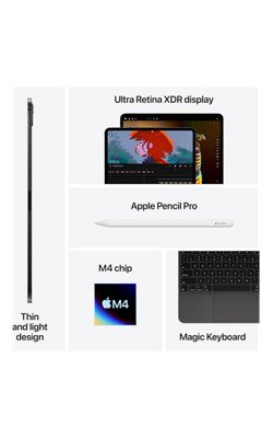 Apple iPad Pro 13-inch (M4): Prices, 1 Colors, Sizes, Features & Specs