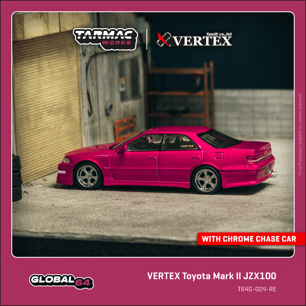ターマックワークス 1／64スケール VERTEX JZX100 MARK-2