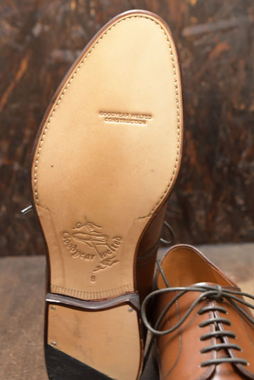 Jalan Sriwijaya/Vチップレザーシューズ - T-bird