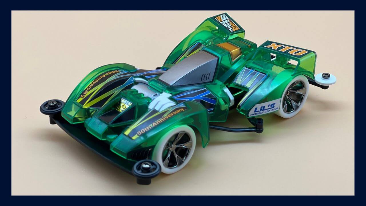 タケログ | クリヤーグリーンのイカしたミニ四駆！ガンブラスターXTO